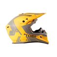 thumbnail image 1 of TOBE Mantle Helmet Flow Yellow/Gray Matte 2XL, 1 of 1