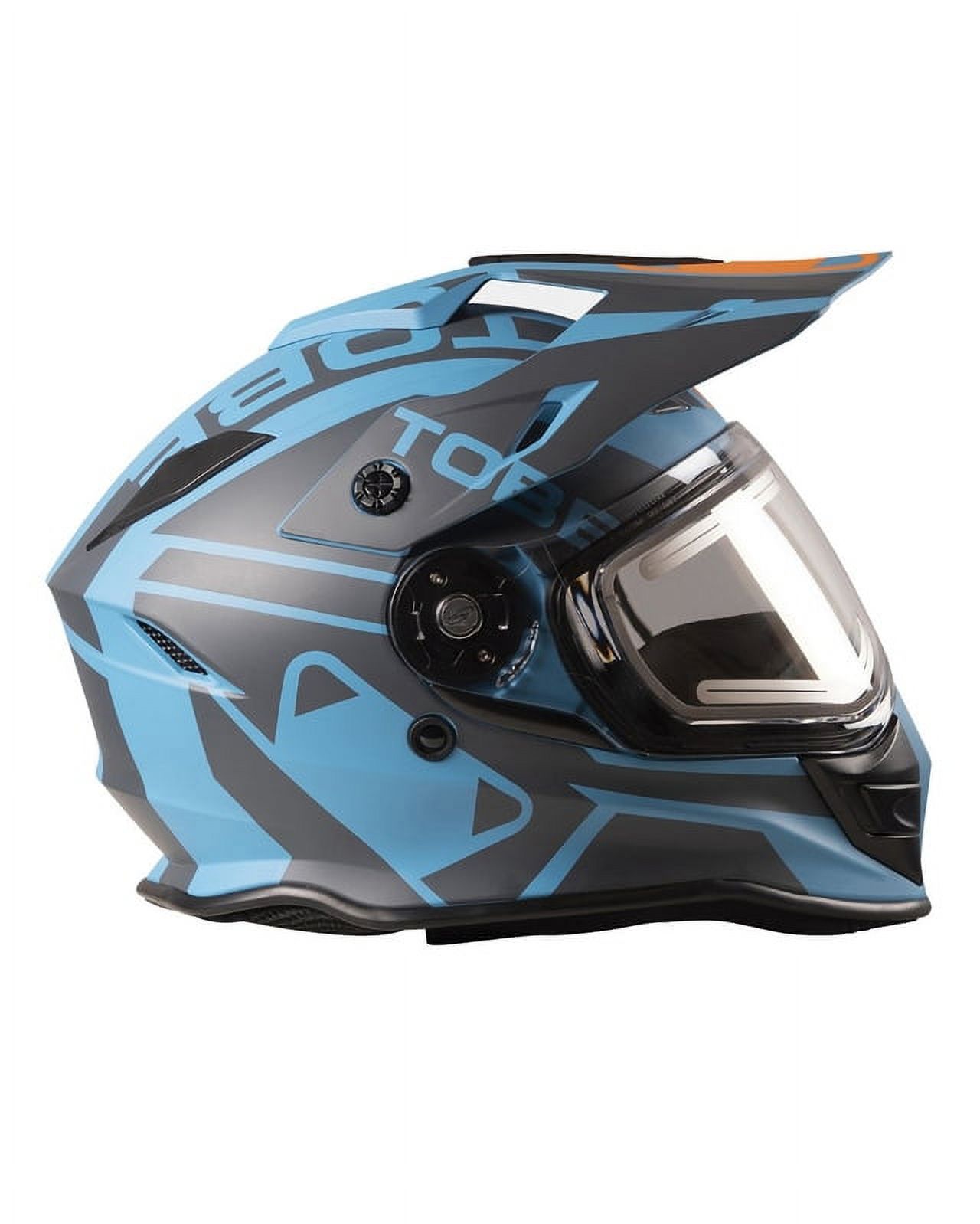 TOBE Ventus Helmet, Flair BlueOrange Matte 2XL - Walmart.com