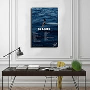 TOBIANG Kanye West Poster Ye Music Album Cover Signed Limited Poster Canvas Poster Bedroom Decor Sports Landscape Office Room Decor Gift Unframe: 12x18inch(30x45cm)