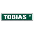 thumbnail image 1 of TOBIAS Street Sign Childrens Name Room Sign | Indoor/Outdoor |  36" Wide, 1 of 5