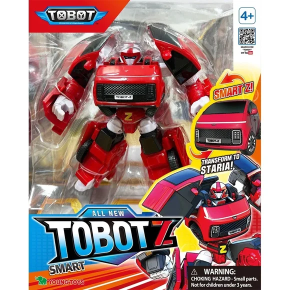 TOBOT Smart Z, Youngtoys Transforming Collectible Vehicle to Robot Medium Size 6