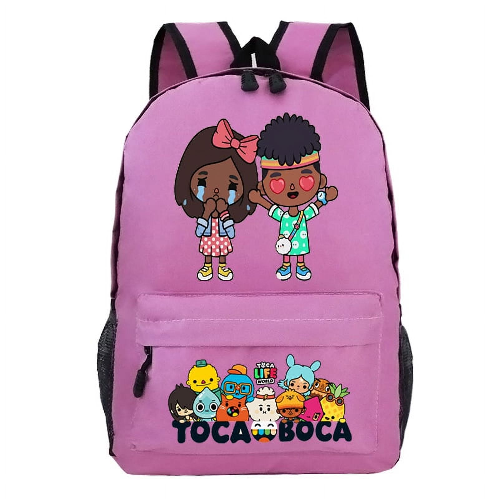 TOCA BOCA Toca life world surrounding printed backpack primary and