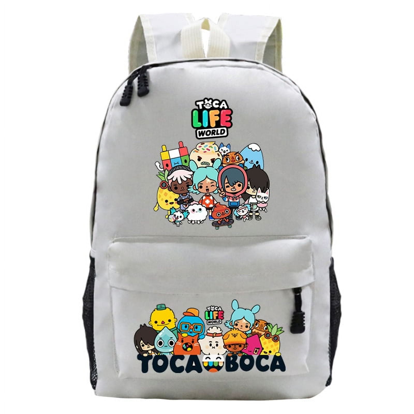 TOCA BOCA Toca life world surrounding printed backpack primary and secondary school students
