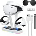thumbnail image 1 of TOCITAA Controller Charging Dock Station for Playstation VR2 PS VR2 VR Headset Holder Display Stand, 1 of 6