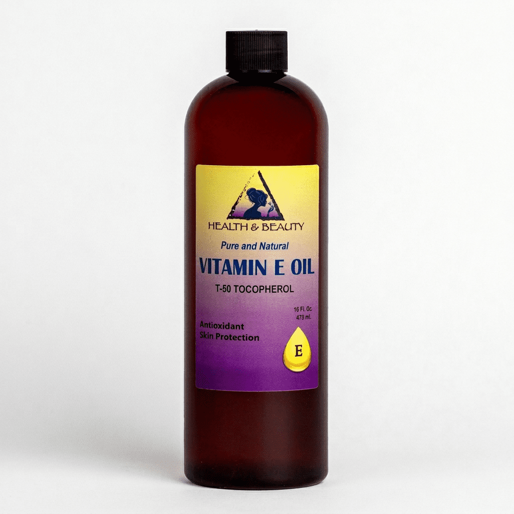 Tocopherol T-50 Vitamin E Oil Anti-Aging Body H&B Oils Center Co. 16 oz