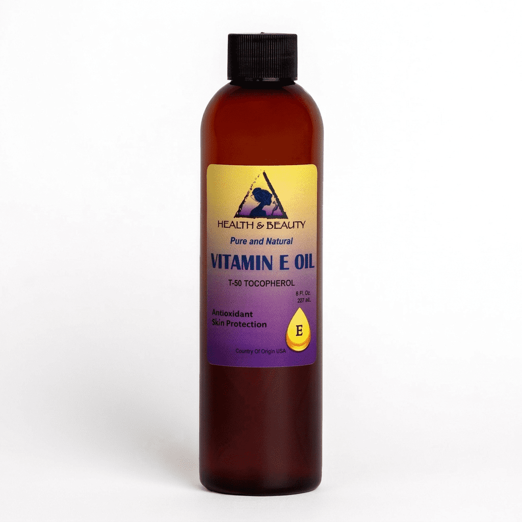 Tocopherol T-50 Vitamin E Oil Anti-Aging Body H&B Oils Center Co. 8 oz