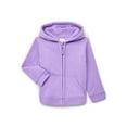 thumbnail image 1 of Wonder Nation Toddler Fleece Zip Hoodie, Size 12M-5T, 1 of 3