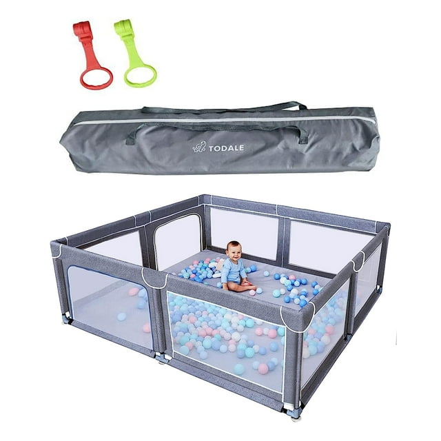 TODALE Playpens for Babies, Extra Large Playard, Infant/Toddler Safety