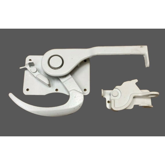 TODCO Style 69571 Door Lock & Latch Assembly WHITE Truck Trailer Over Head Door