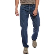 TODD SNYDER mens Straight Fit Selvedge Mid Indigo Jean, 28/32, Blue