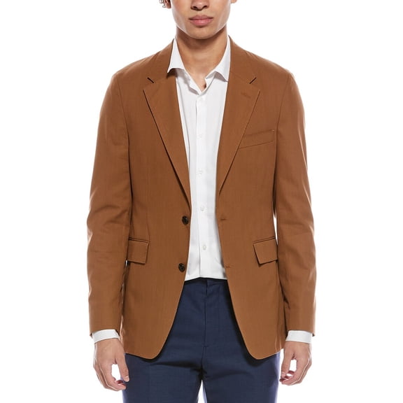 TODD SNYDER mens Sutton Jacket, 44L, Brown