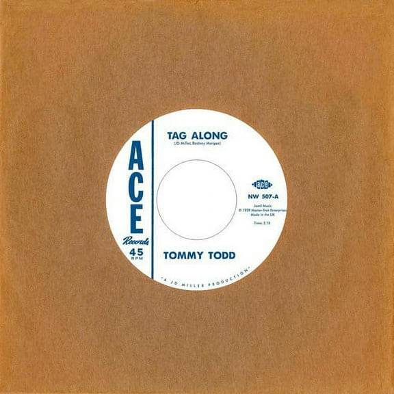 TODD,TOMMY/WILEY JEFFERS - Tag Along/Shes Coming Back Again - Vinyl (7-Inch)
