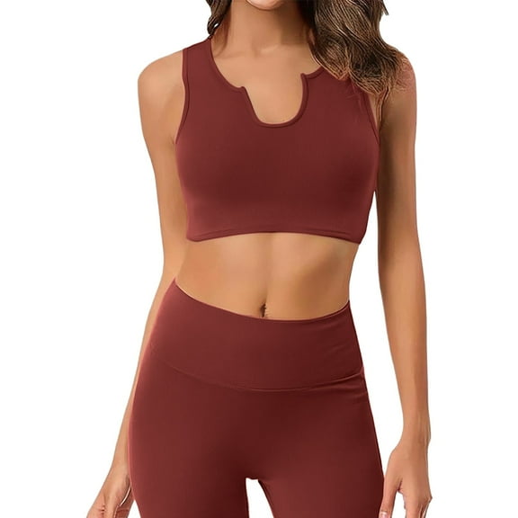 TODOZO 2 Piece Sets for Women Summer Summer Sets Women 2 Piece Outfits Womens 2 Piece Outfits Summer Spring and Summer Vest and Shorts Two Piece Set Yoga Wear Fitness Suit Dark Grey M