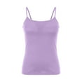 thumbnail image 1 of TODOZO Spaghetti Strap Camisole Tank Tops for Women, Basic Slim-Fit Cotton Cami Undershirts Summer Tank Tops for Women 2025 Slim Fit Camisole Scoop Neck Casual Sleeveless Shirts Purple M, 1 of 4