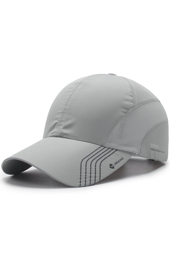 Unisex Vintage Washed Unstructured Baseball Cap Cotton Adjustable Dad Hat Womens Baseball Caps Men and Women Summer Fashion Outdoor Casual Baseball Caps Visors Hats Grey One Size