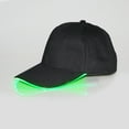 thumbnail image 1 of TODOZO Unisex Vintage Washed Unstructured Baseball Cap Cotton Adjustable Dad Hat Womens Baseball Caps Men's and Women's Led Luminous Outdoor Sunshade Mountaineering Baseball Cap B One Size, 1 of 6