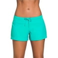 thumbnail image 1 of TODOZO Women Swimsuit Shorts Tankini Swim Briefs Bottom Boardshort Summer Swimwear Beach Trunks Waistband Quick Dry Board Shorts Tankini Drawstring Bottom Sports Swimwear Short Swim Shorts Women, 1 of 3