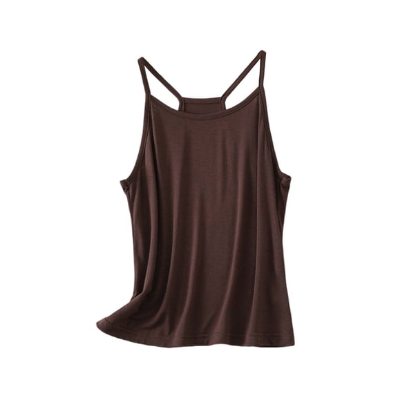 TODOZO Womens Tank Tops Summer Camisole Halter Tops Sleeveless Scoop Neck Tees Blouses Beach Vacation Clothes Fashion Outfits Loose Fit Blouse Casual Shirts Basic Tees Camisole Tank Tops for Women