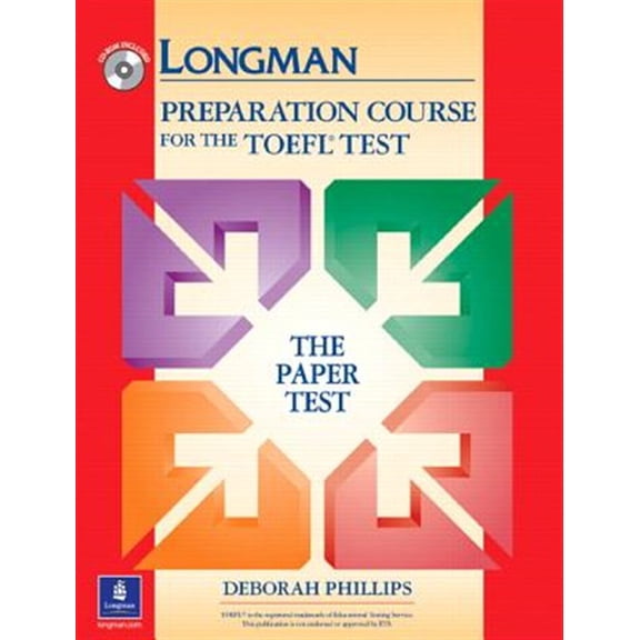 Pre-Owned TOEFL PAPER PREP COURSE W/CD; Without Answer Key (Paperback) 9780131408869