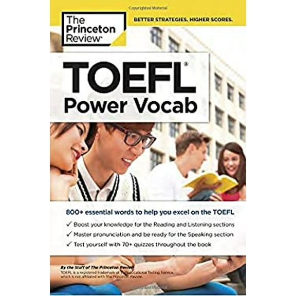 Pre-Owned TOEFL Power Vocab: 800+ Essential Words to Help You Excel on the TOEFL (Paperback) 1524710709 9781524710705
