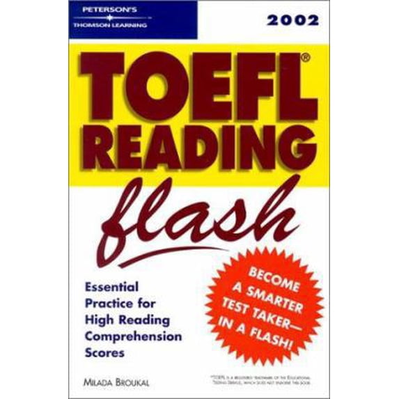 Pre-Owned TOEFL Reading Flash 2002 (Paperback) 0768906253 9780768906257