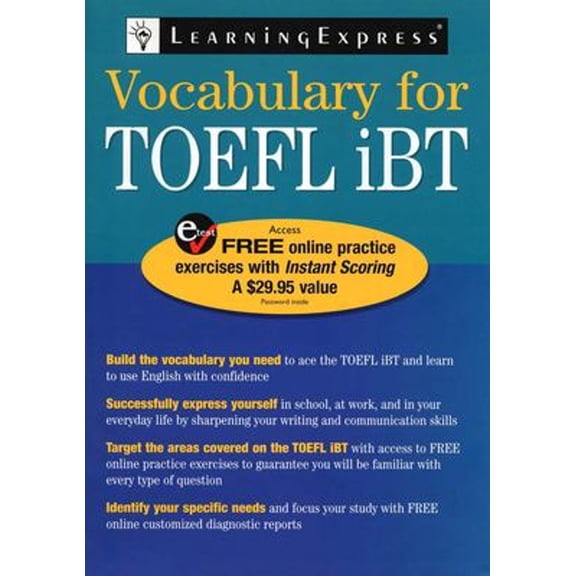 Pre-Owned TOEFL iBT Vocabulary (Paperback) 1576856321 9781576856321