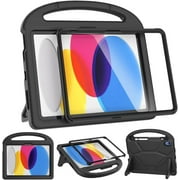 TOEVEK Kids Case for New iPad (A16) 11th Generation 11-inch 2025 & iPad 10th Gen 10.9” 2022, Shockproof Handle Stand Kids Case with Screen Protector & Pen Holder, Blue