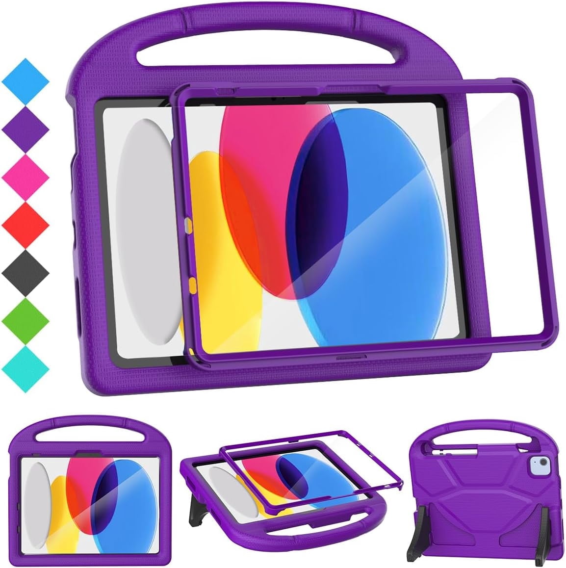 TOEVEK Kids Case for New iPad (A16) 11th Generation 11-inch 2025 & iPad ...