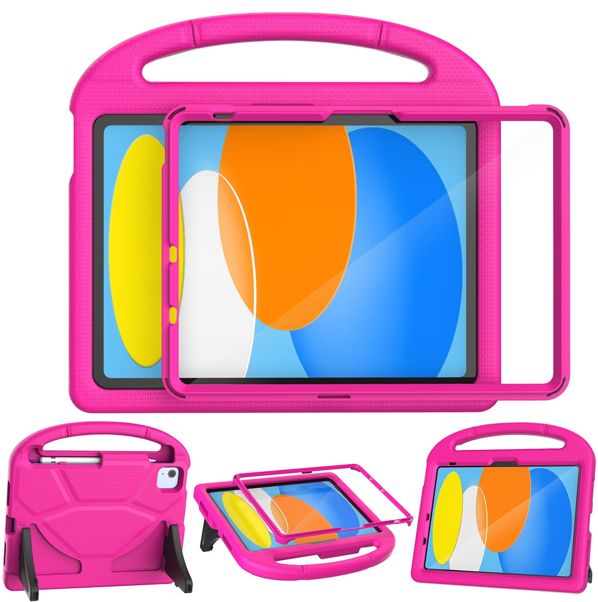 TOEVEK Kids Case Compatible with iPad Air 6th Gen 11 inch 2024 & Pro 11