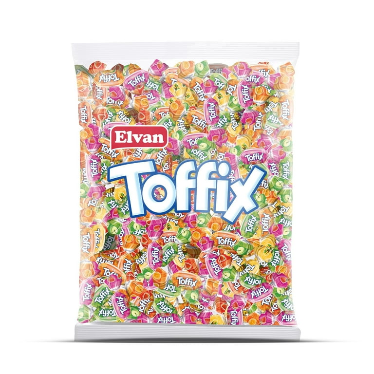 TOFFIX | Fruit Chews Assorted Bulk Candy 250+ Pieces