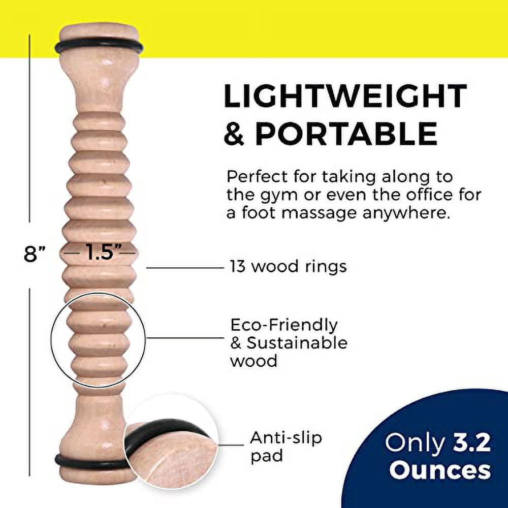 TOFL Ball and Ring Shoe Stretcher + Foot Massager for Plantar Fasciitis ...