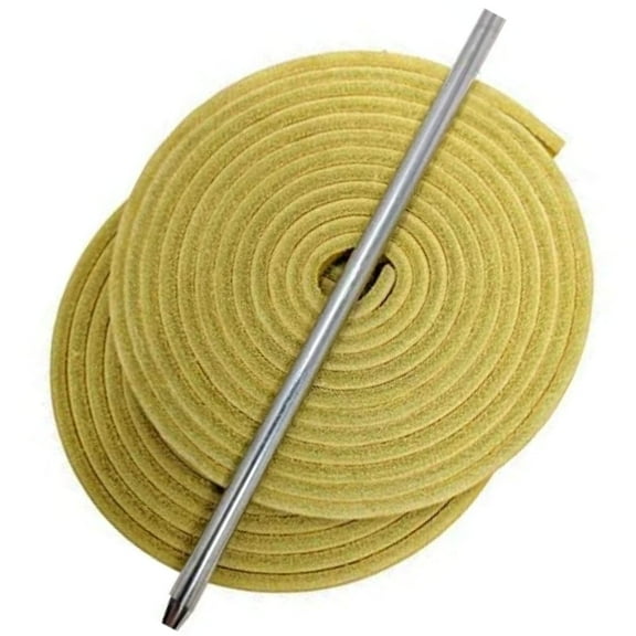 TOFL Baseball Glove Lace Repair Kit 2 Leather Laces Lacing Needle Mango 72" x 3/16"