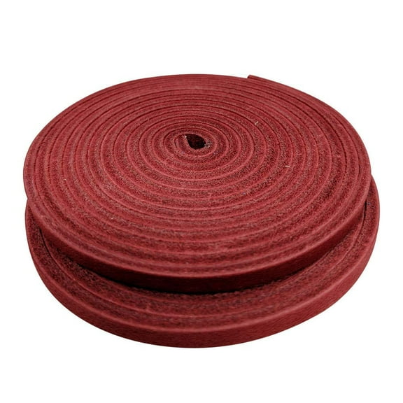 TOFL Baseball Glove Leather Repair Laces Baseball Mitts Red 2 Pack 72in x 3/16in