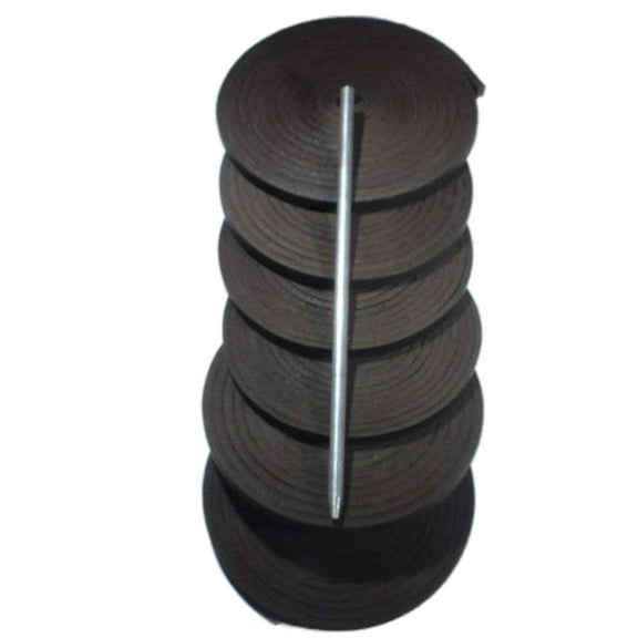 TOFL Baseball Glove Lace Repair Kit with 6 Leather Laces and Lacing Needle Dark Brown