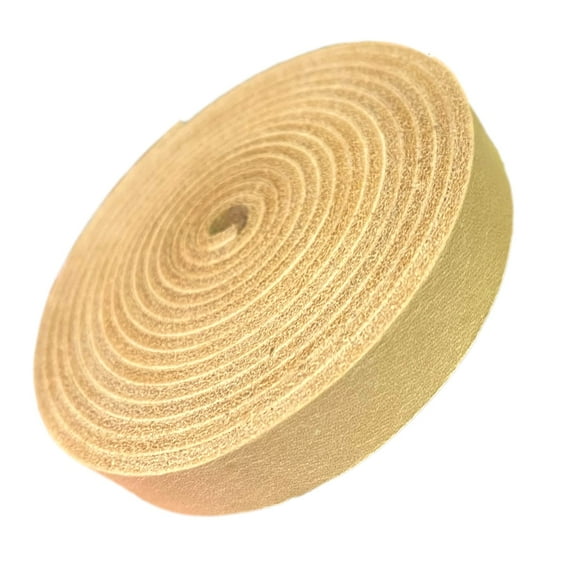 TOFL Genuine Top-Grain Leather Strap | 72 Inches Long | 1/2 Inch Wide (1/16 Inch Thick (4-5 oz), Natural)