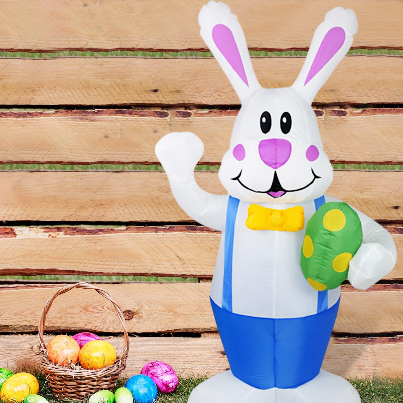 TOFOTL 6.2 FT Bunny Easter Inflatable Decorations Outdoor Easter