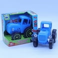 thumbnail image 1 of TOFOTL Blue Farm Tractor Car Toy for Kids Farmer Car with 15 Songs Pulling Car Model Sliding Toy, 1 of 9