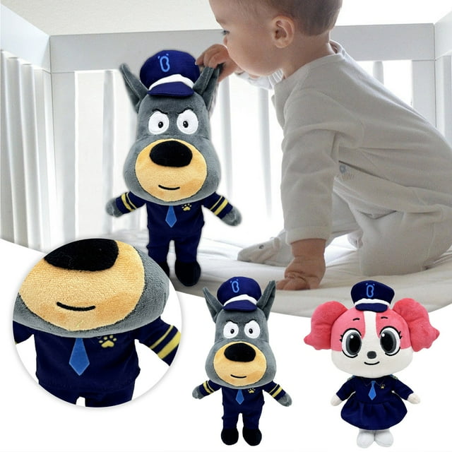 TOFOTL Sheriff Labrador Doberman Pinscher Plush Doll Animated Plushie ...