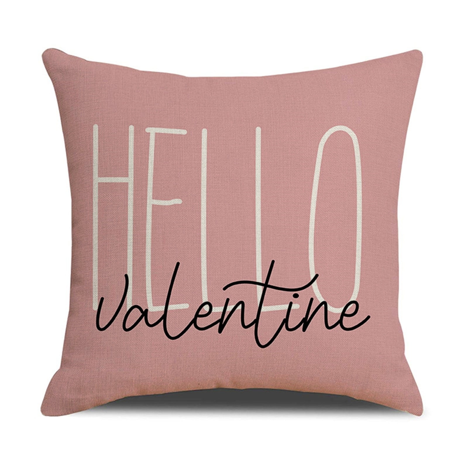 TOFOTL Valentine's Day Pillow Covers 18x18 Inch Pillowcase for Home Decorations Valentine's Day