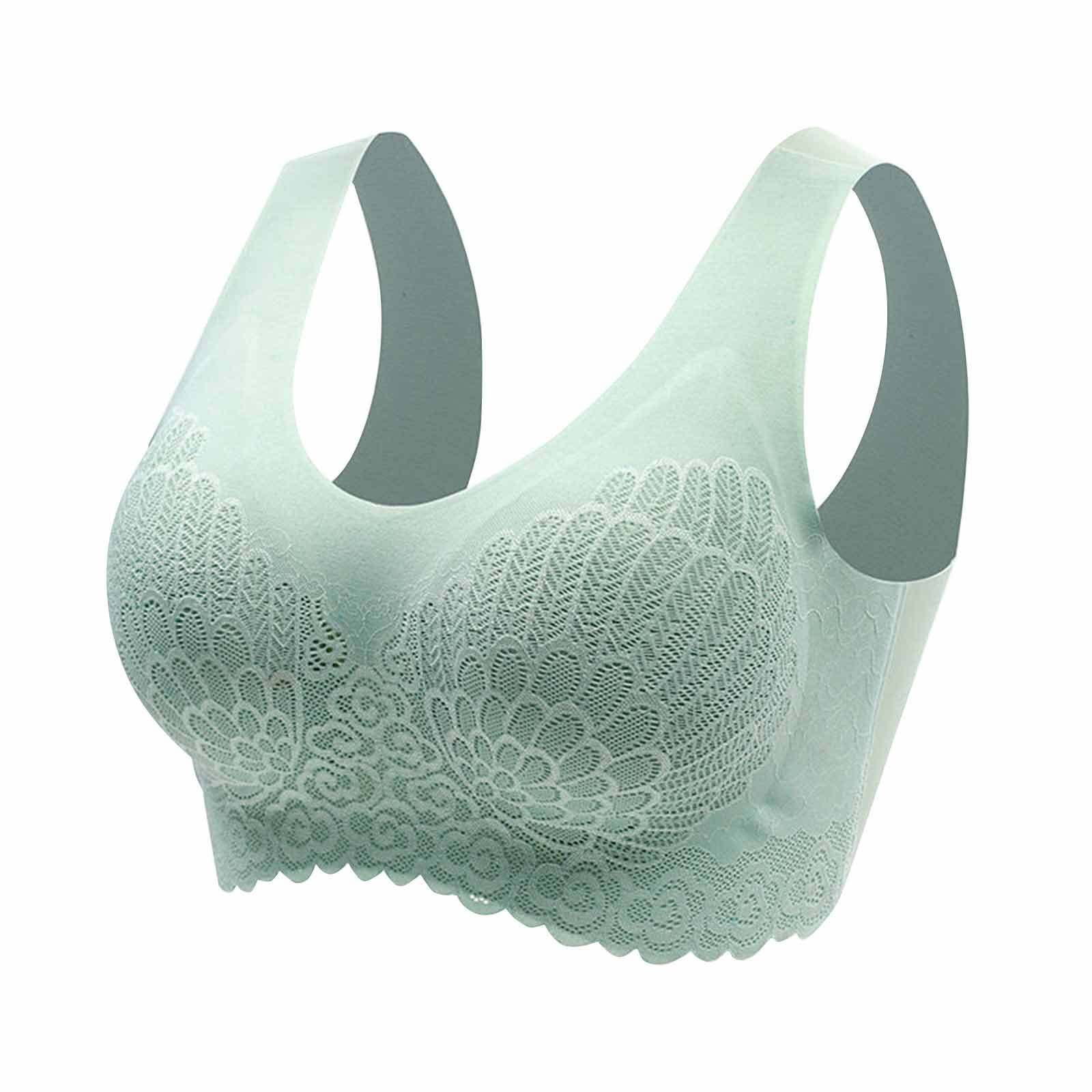 TOFOTL Women's Comfort Bra Without Underwire Sports Bra Padded Lace Bra