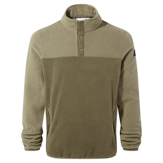 TOG24 Mens Farlow Stud Front Fleece Top