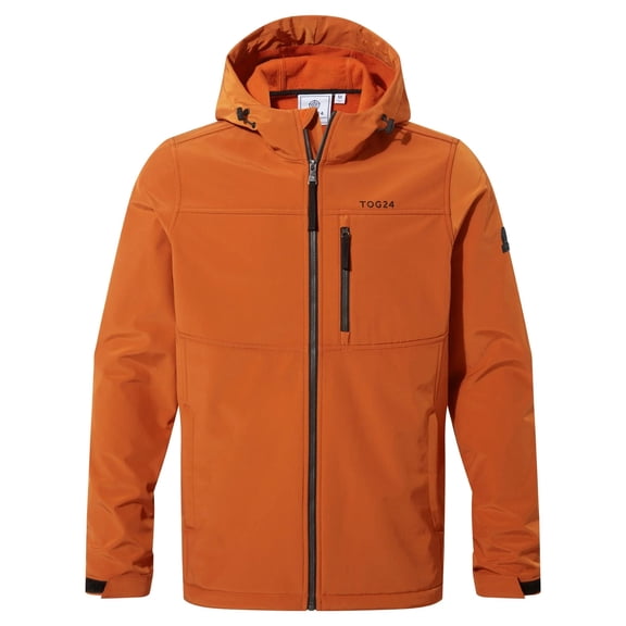 TOG24 Mens Truro Softshell Hooded Jacket
