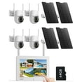 thumbnail image 1 of TOGUARD SC44 2K/4MP Solar Security Camera System Outdoor with 7" NVR Monitor Dome Surveillance Camera Wireless WiFi Connector, 1 of 6
