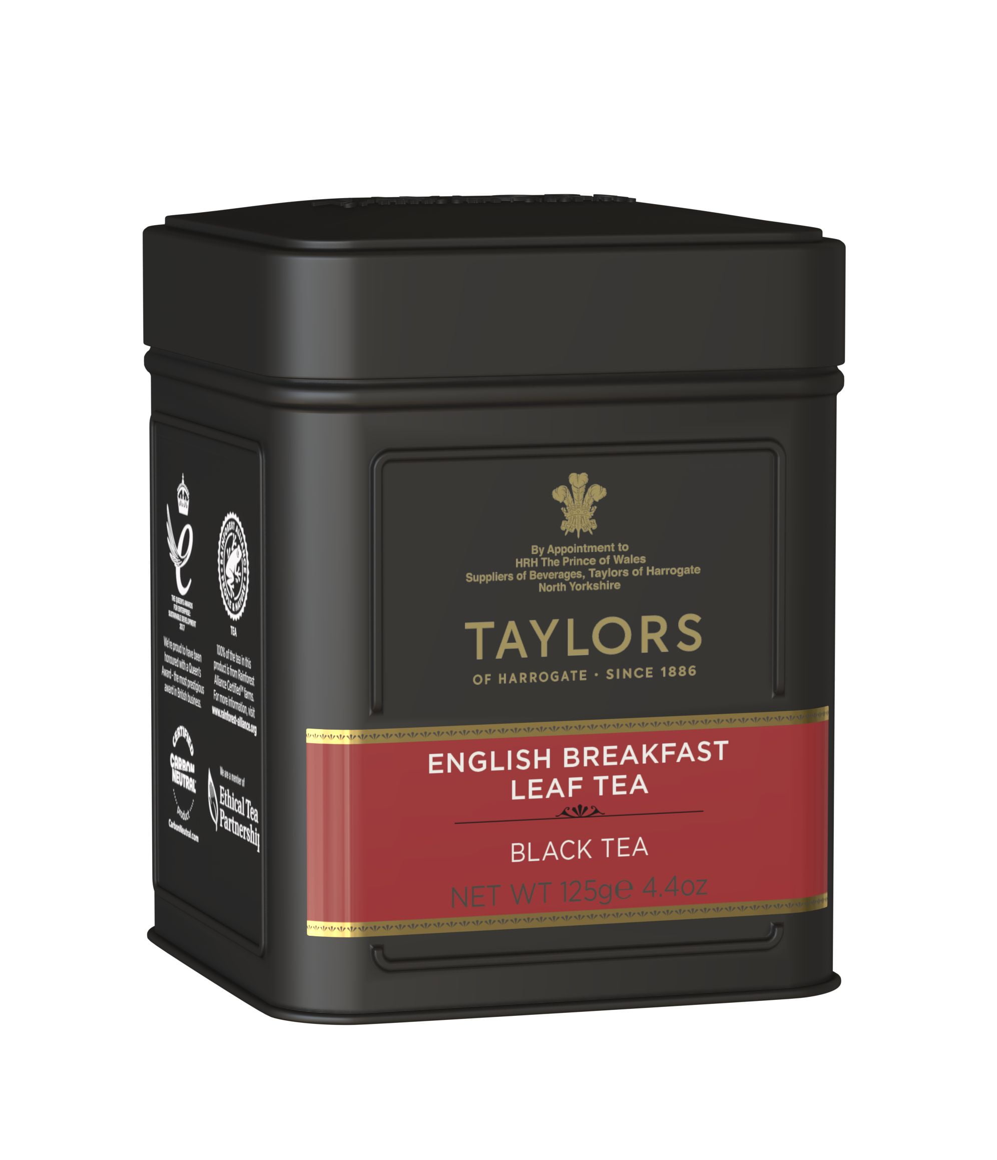 Taylor Assorted Tea Taylors of Harrogate English Breakfast Loose Leaf Tea, 4.41 Ounce Tin ...