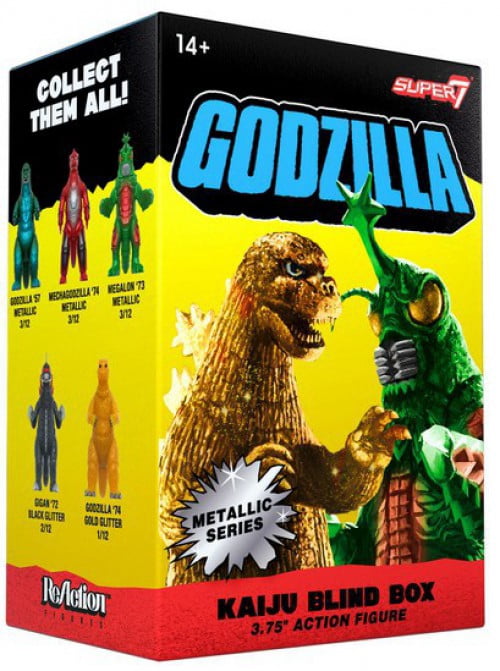 TOHO Godzilla Kaiju Metallic Mystery Pack (1 RANDOM Figure