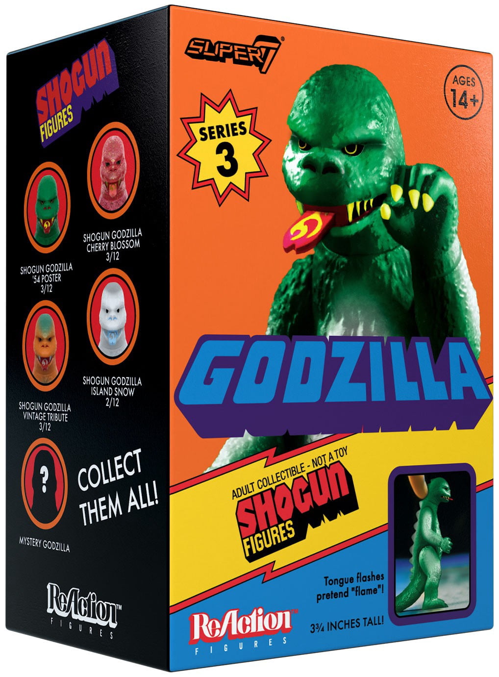 TOHO Godzilla Kaiju Series 3 Mystery Pack (1 RANDOM Figure)