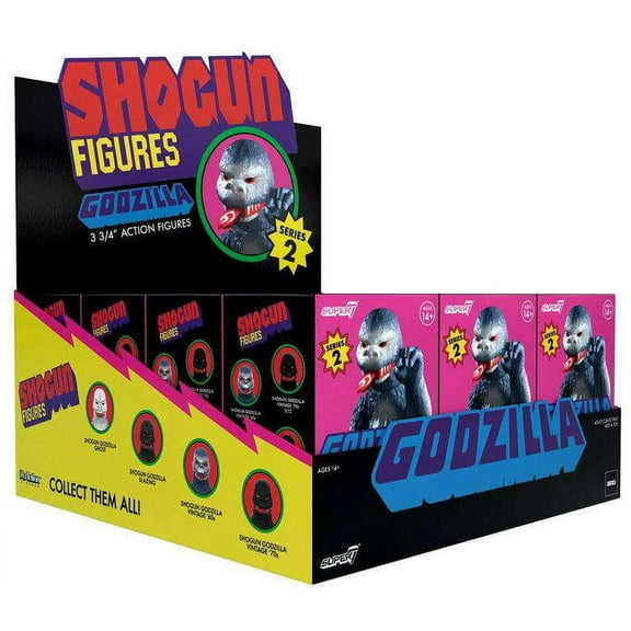 TOHO Godzilla Shogun V2 Action Figure Blind Box (12 Packs)