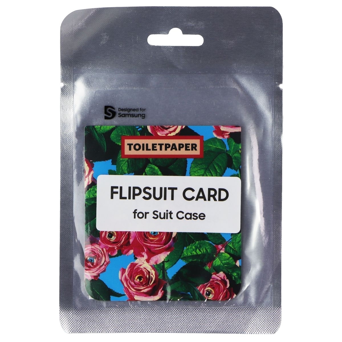 TOILETPAPER Flipsuit Card for Galaxy Z Flip5 Flipsuit Case - Roses 