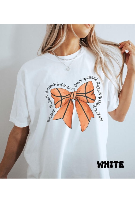 Custom Mascot Shirt for Basketball Mom, Favorite Sports Team, School Team Tee