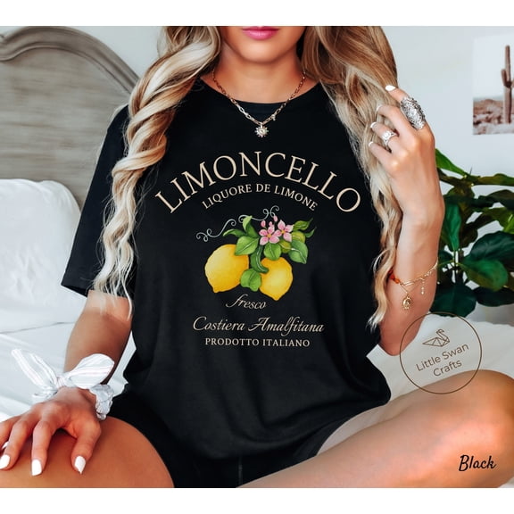 TOKAIPlus Limoncello Shirt, Amalfi Coast Italy Lemons T-shirt